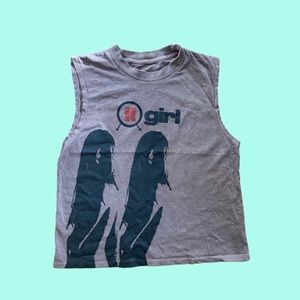 IT GIRL Tank Top in Brown